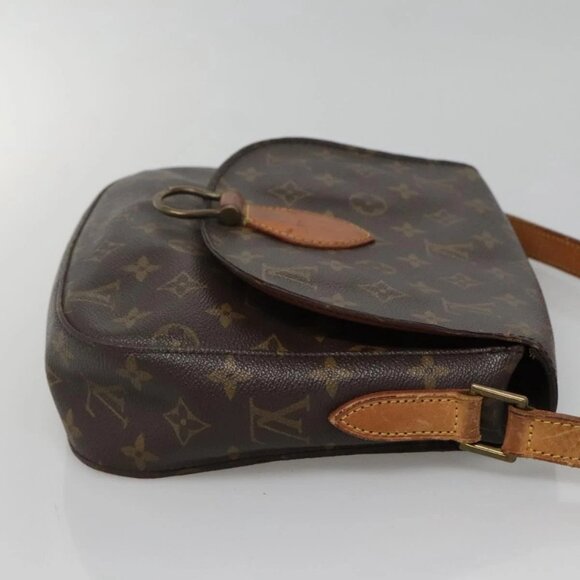LOUIS VUITTON Monogram Saint Cloud GM Shoulder Bag M51242 LV Auth 142236 - Picture 6 of 16